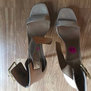 Calvin Klein size 11 heels with strap